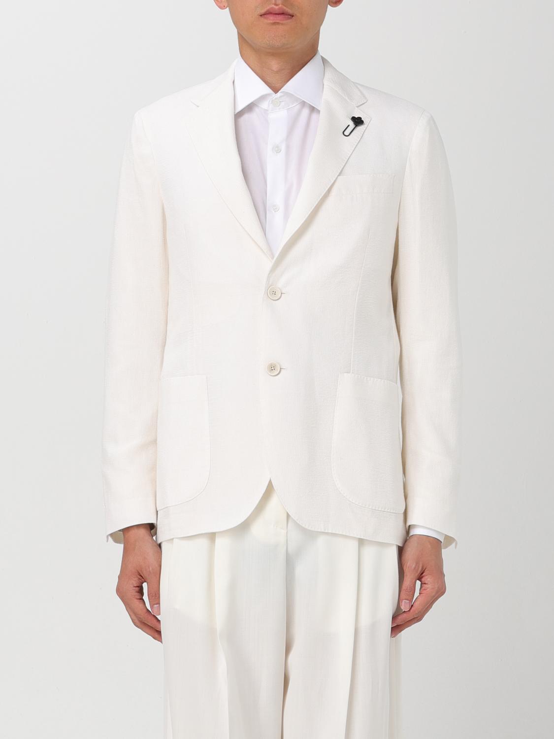 Lardini Jacket LARDINI Men color Ivory