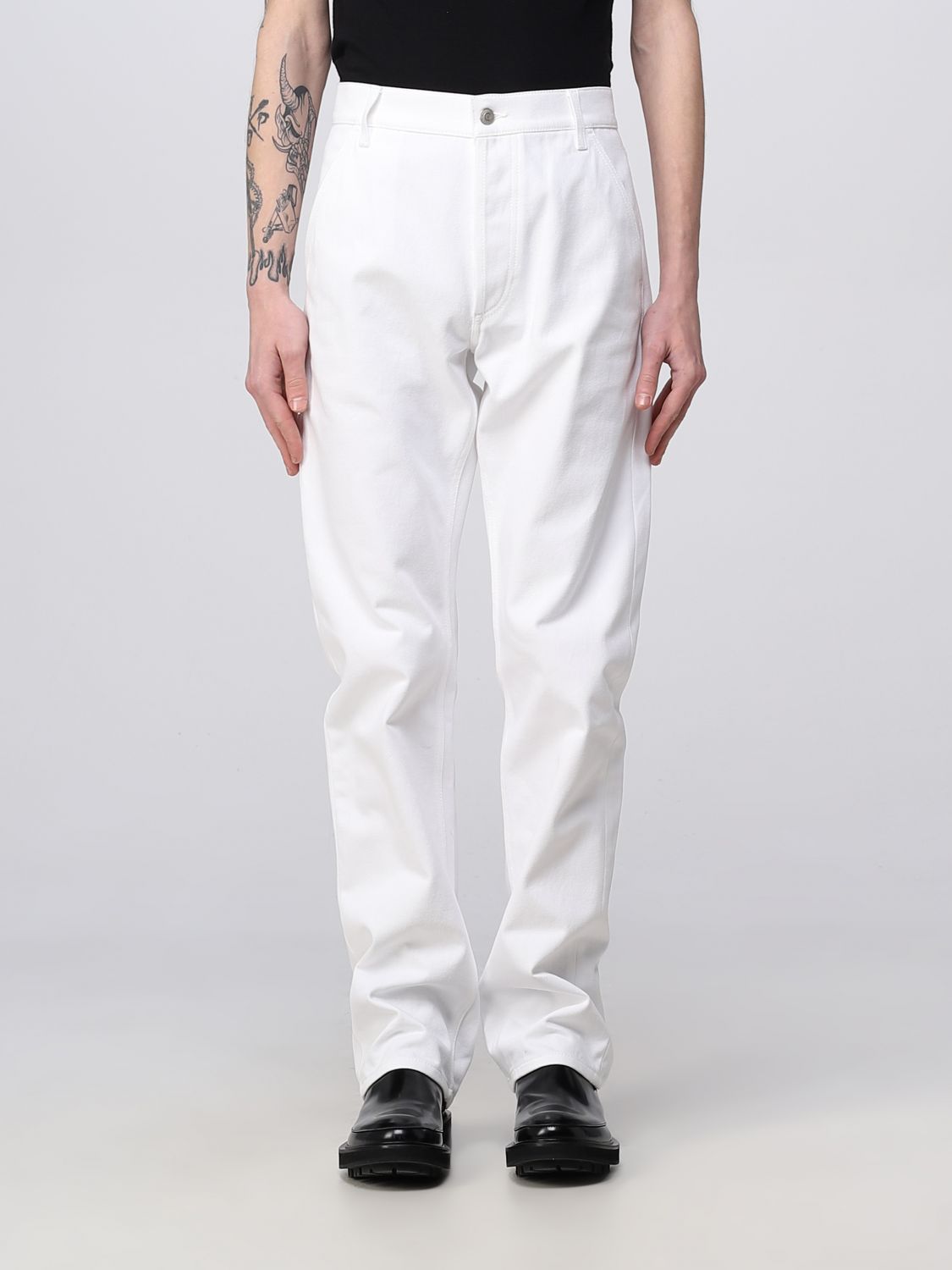 Alexander McQueen Jeans ALEXANDER MCQUEEN Men colour White