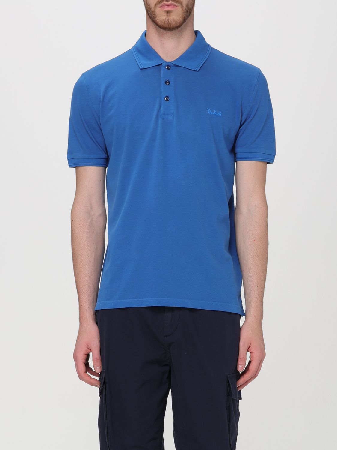 Woolrich Polo Shirt WOOLRICH Men colour Royal Blue