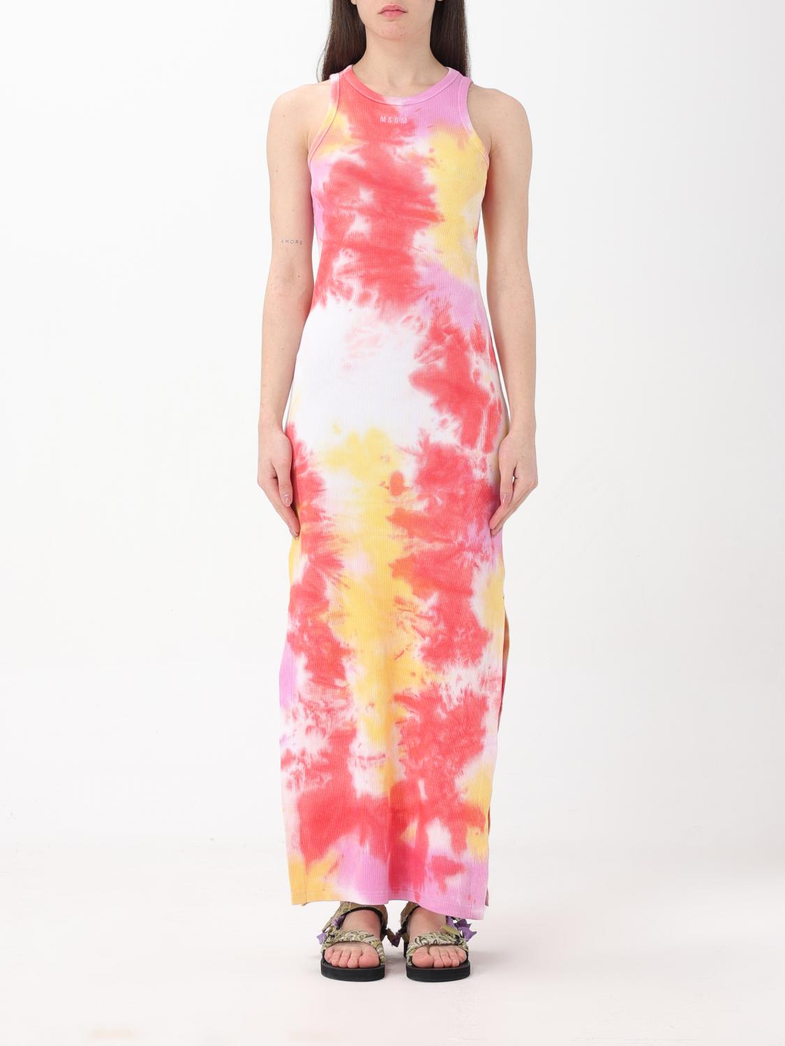 Msgm Dress MSGM Woman colour Multicolor