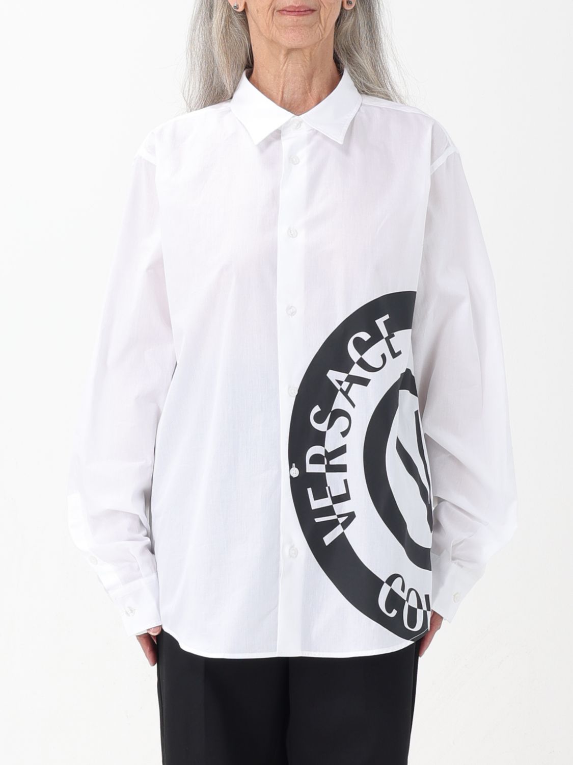 Versace Jeans Couture Shirt VERSACE JEANS COUTURE Woman colour White