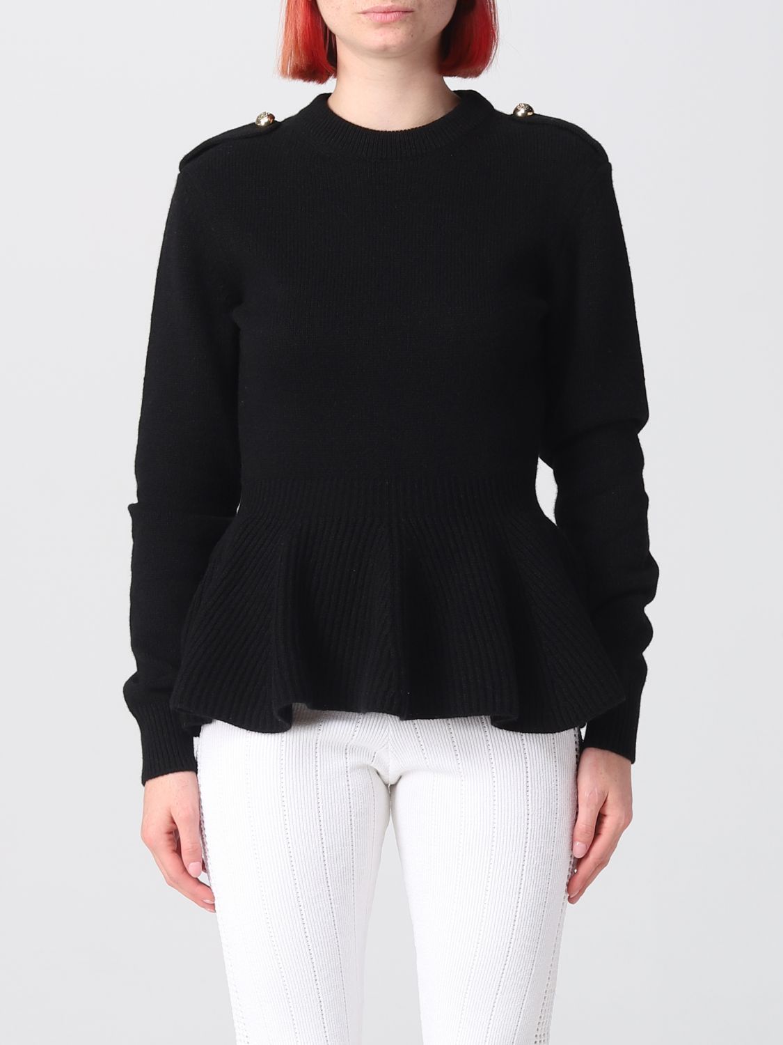 Alexander McQueen Jumper ALEXANDER MCQUEEN Woman colour Black