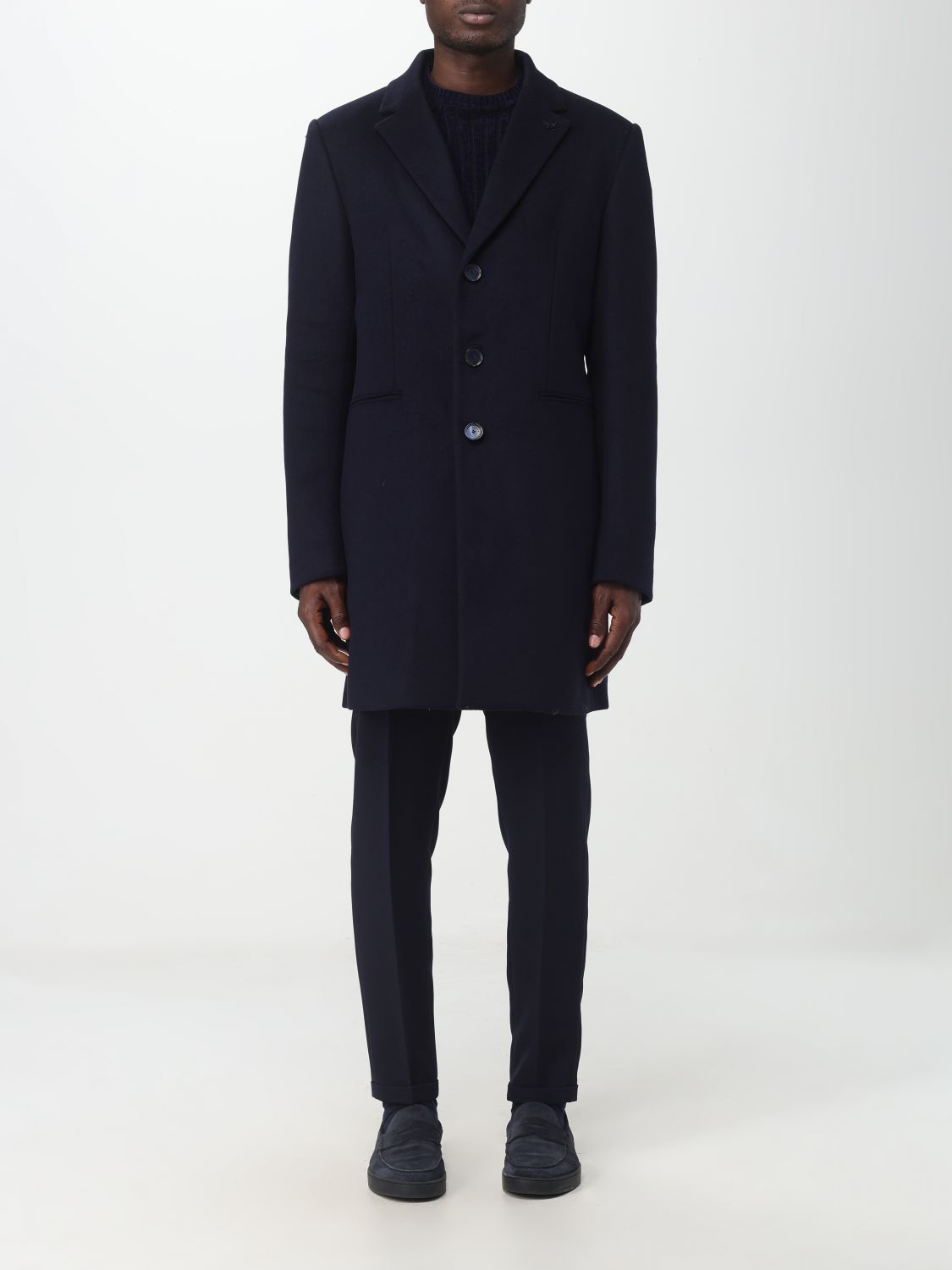 Patrizia Pepe Coat PATRIZIA PEPE Men colour Navy