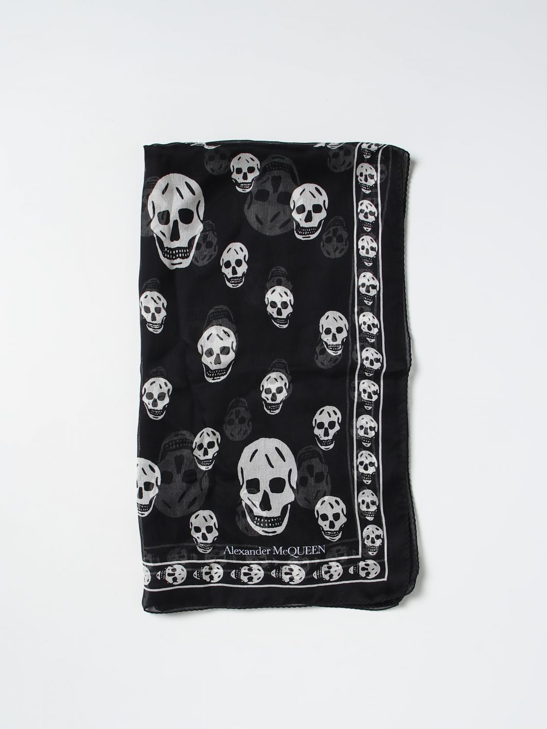 Alexander McQueen Scarf ALEXANDER MCQUEEN Men colour Black