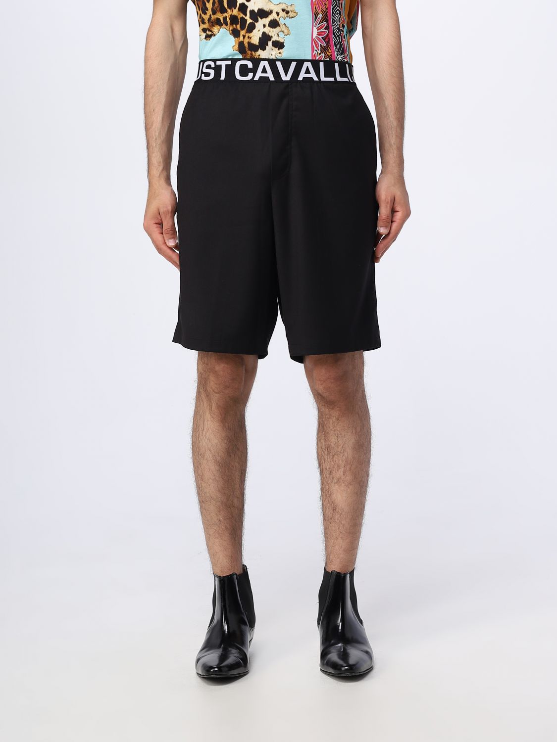 Just Cavalli Short JUST CAVALLI Men colour Black