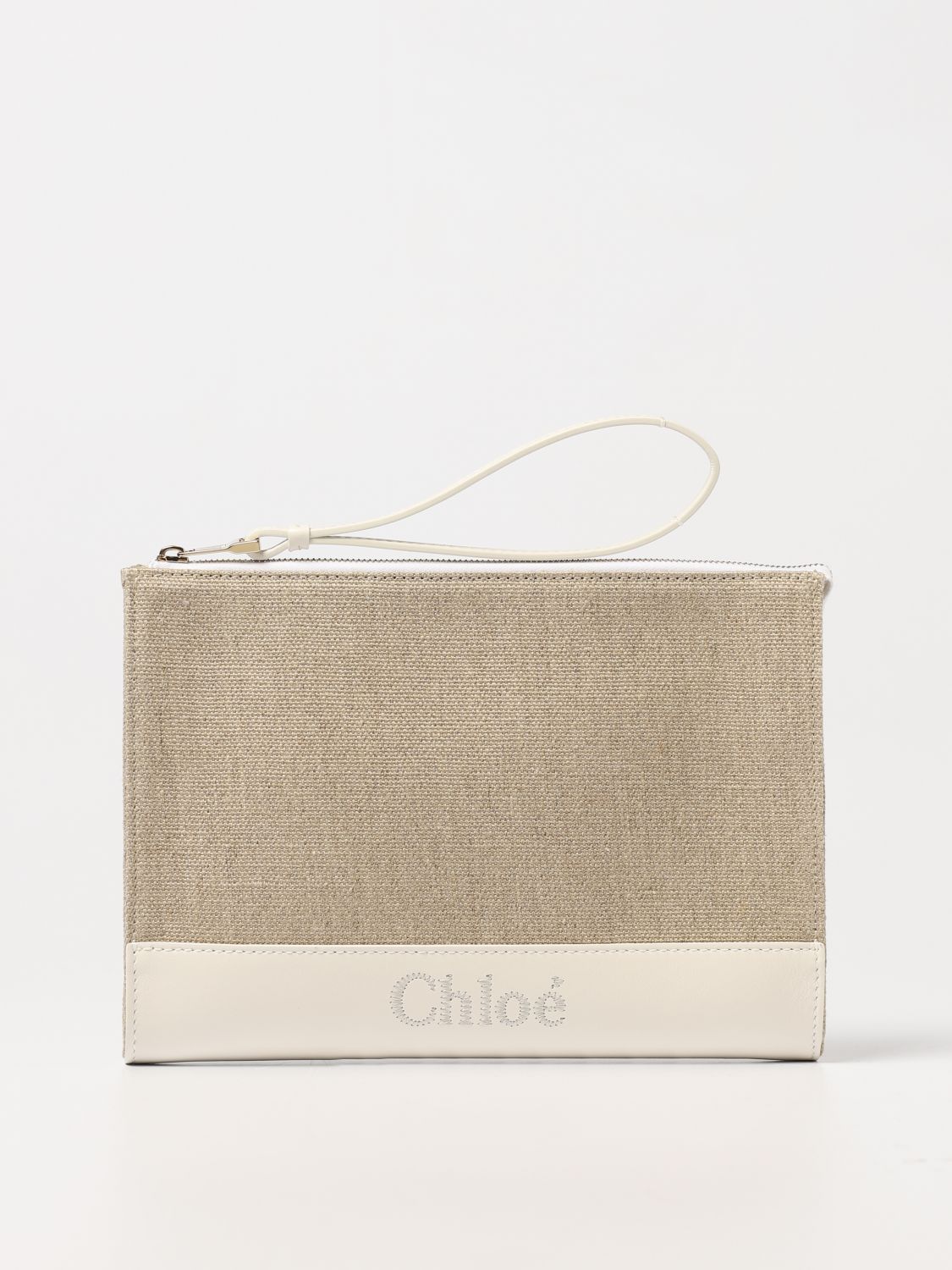 Chloé Clutch CHLOÉ Woman colour Dove Grey