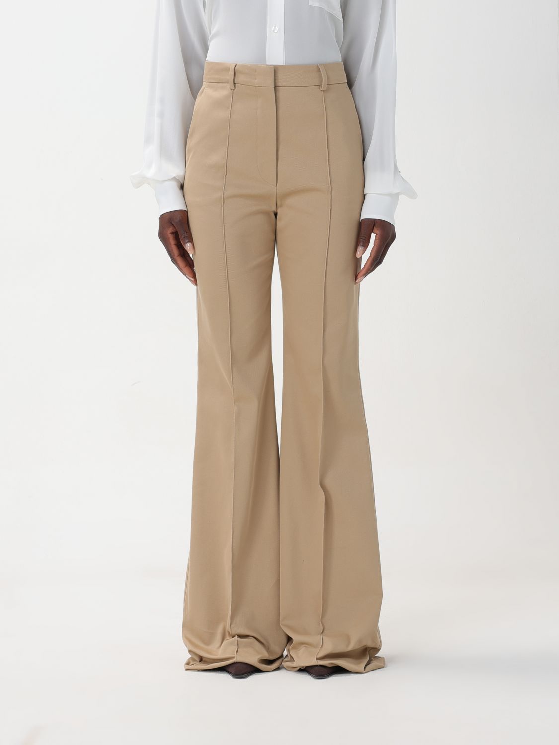 Sportmax Trousers SPORTMAX Woman colour Sand