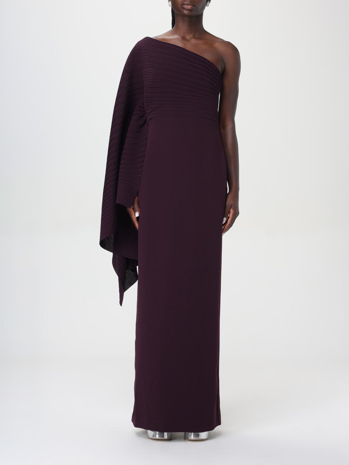 Solace London Dress SOLACE LONDON Woman color Plum