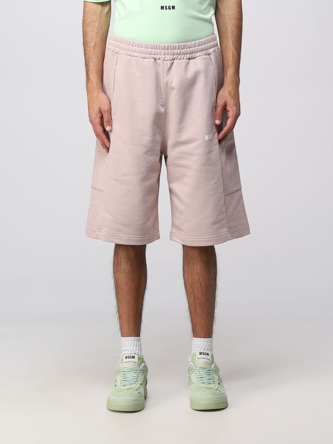 Msgm Short MSGM Men colour Beige