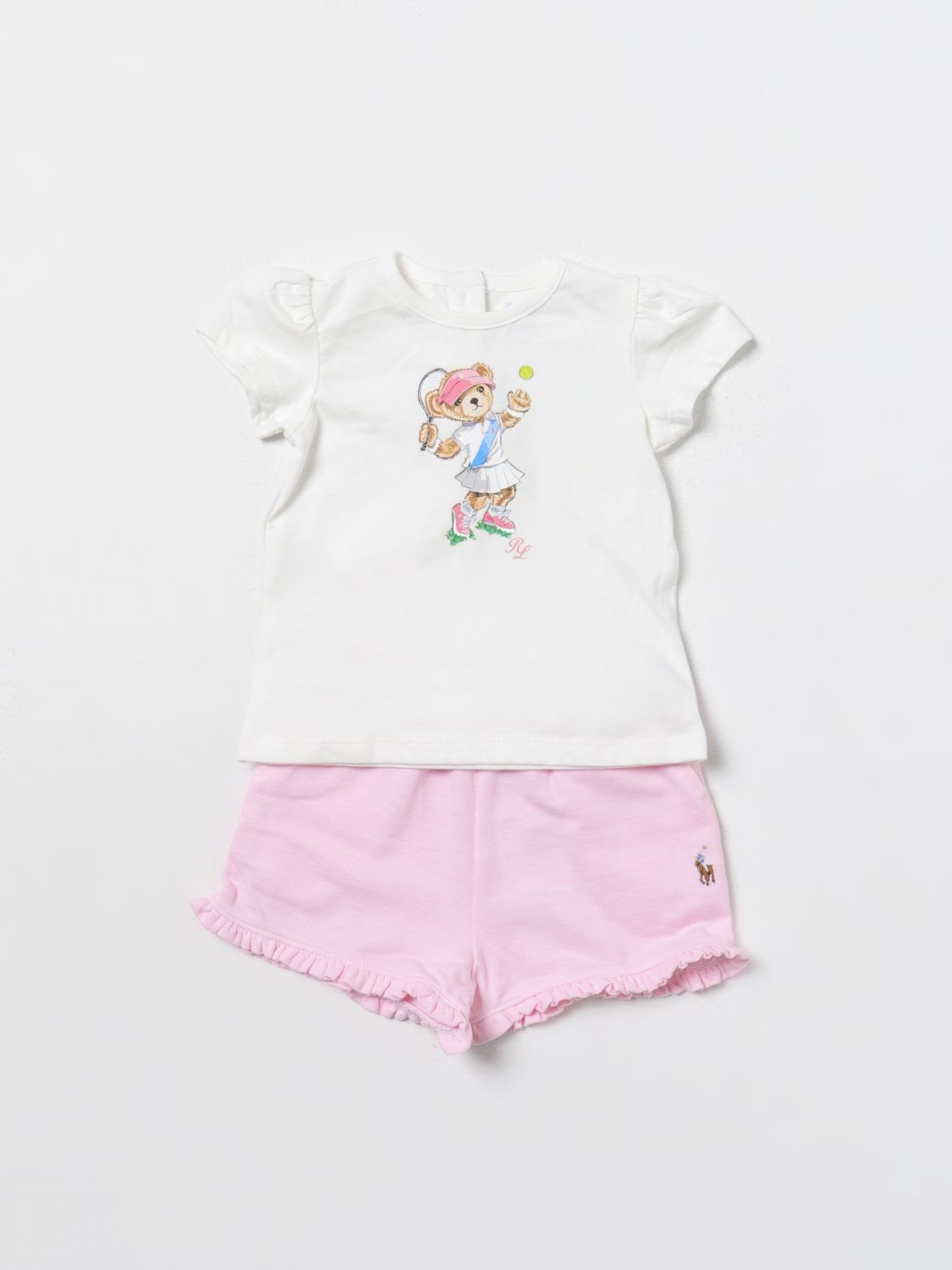 Polo Ralph Lauren Romper POLO RALPH LAUREN Kids colour Beige