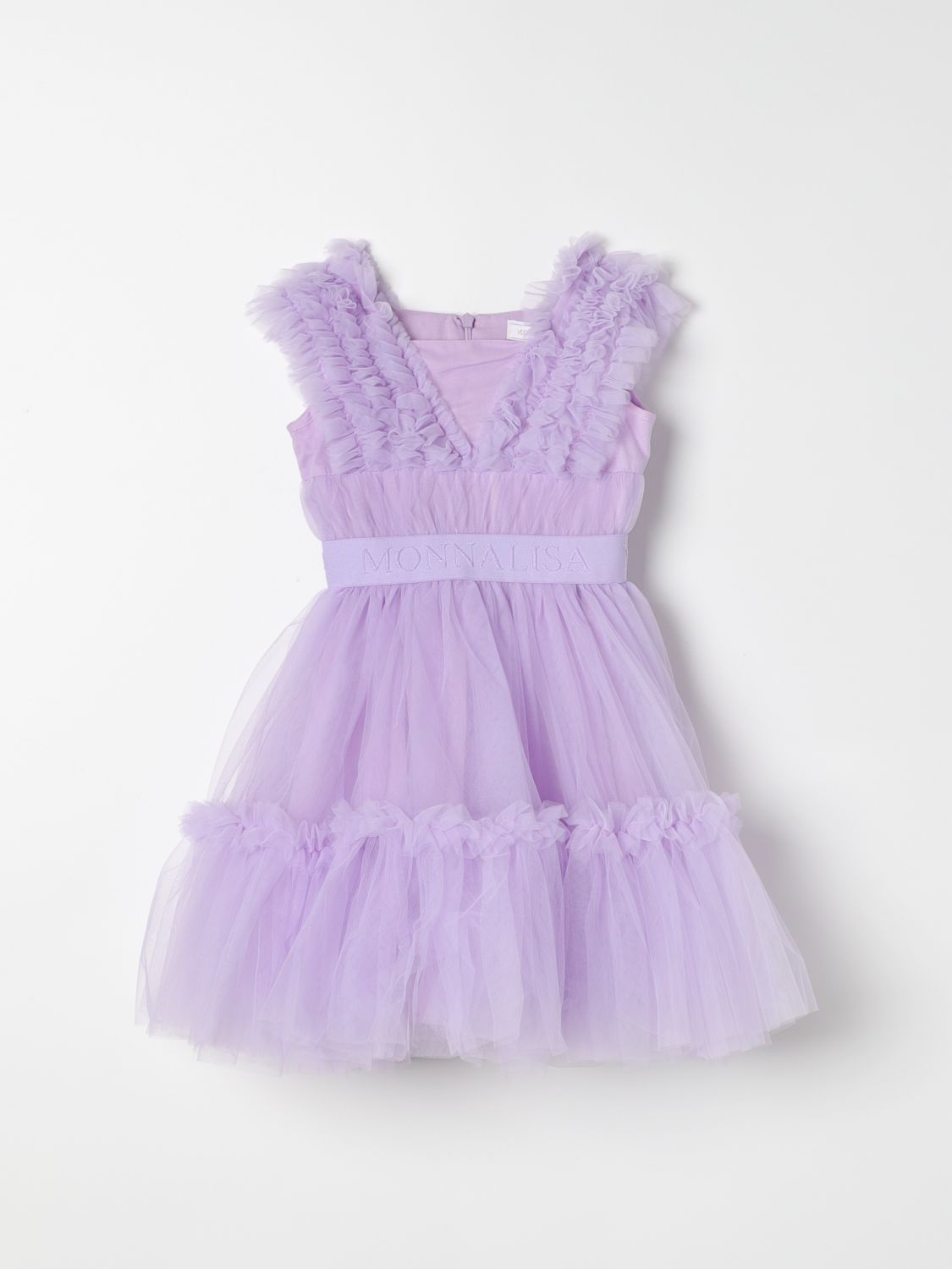 Monnalisa Dress MONNALISA Kids colour Wisteria