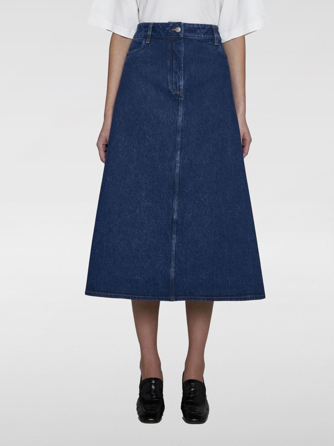 Studio Nicholson Skirt STUDIO NICHOLSON Woman color Indigo