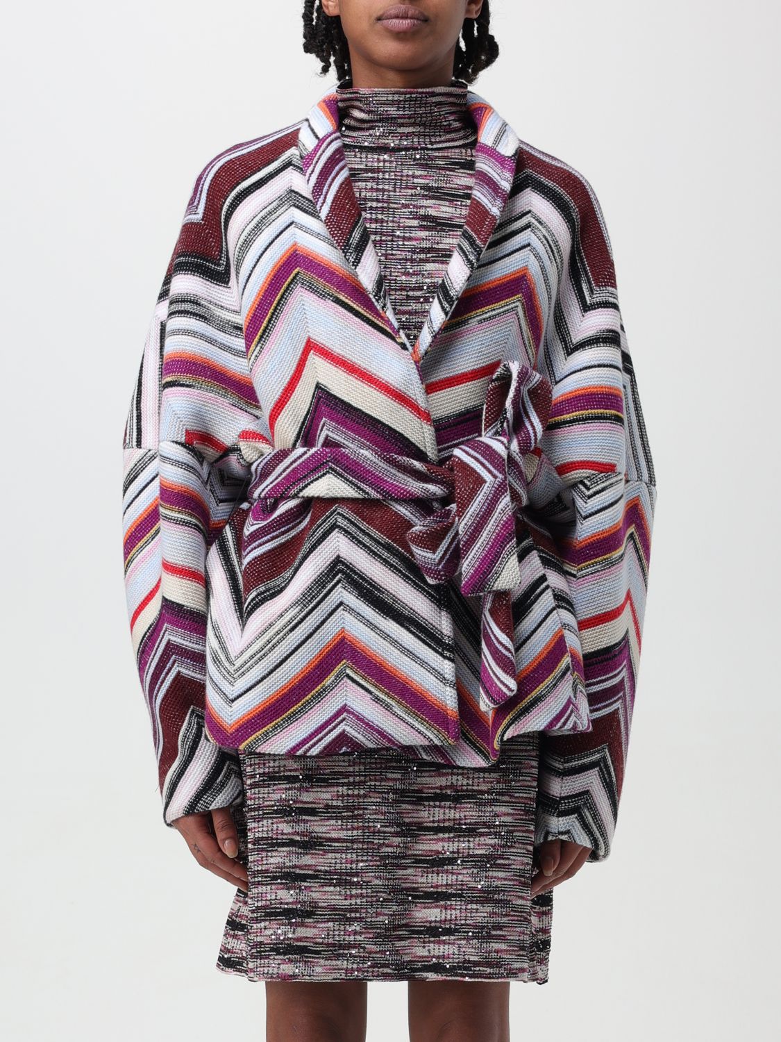 Missoni Jacket MISSONI Woman colour Multicolor