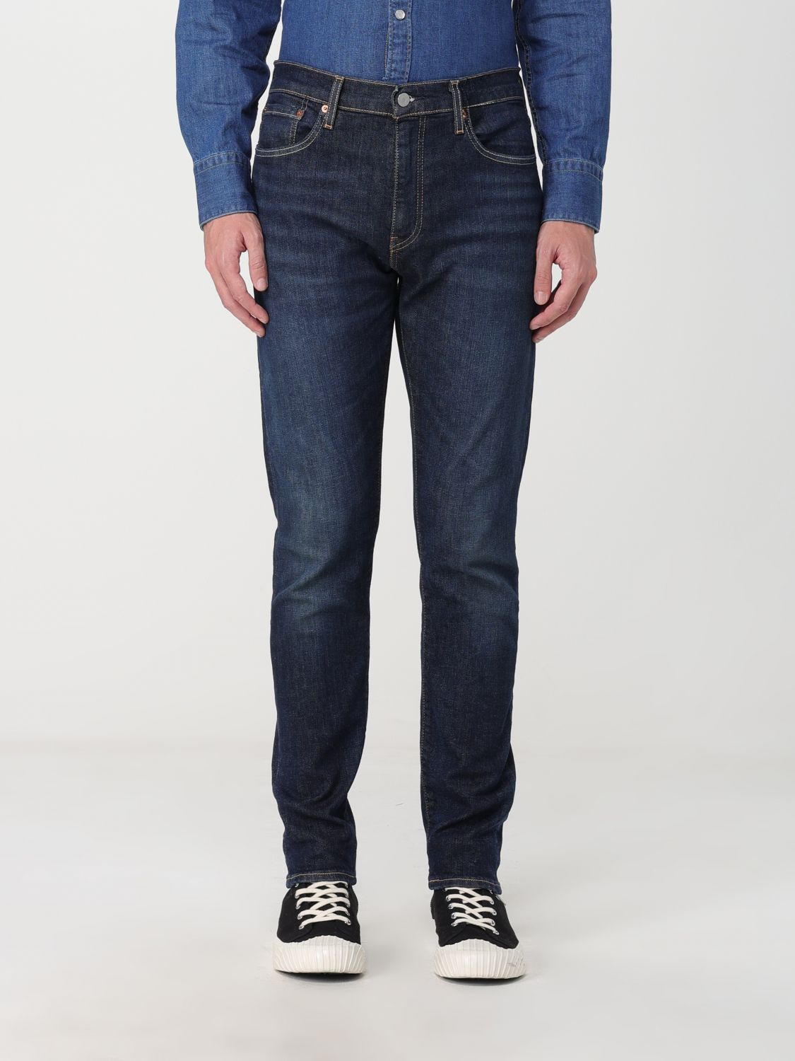 Levi's Trousers LEVI'S Men colour Denim