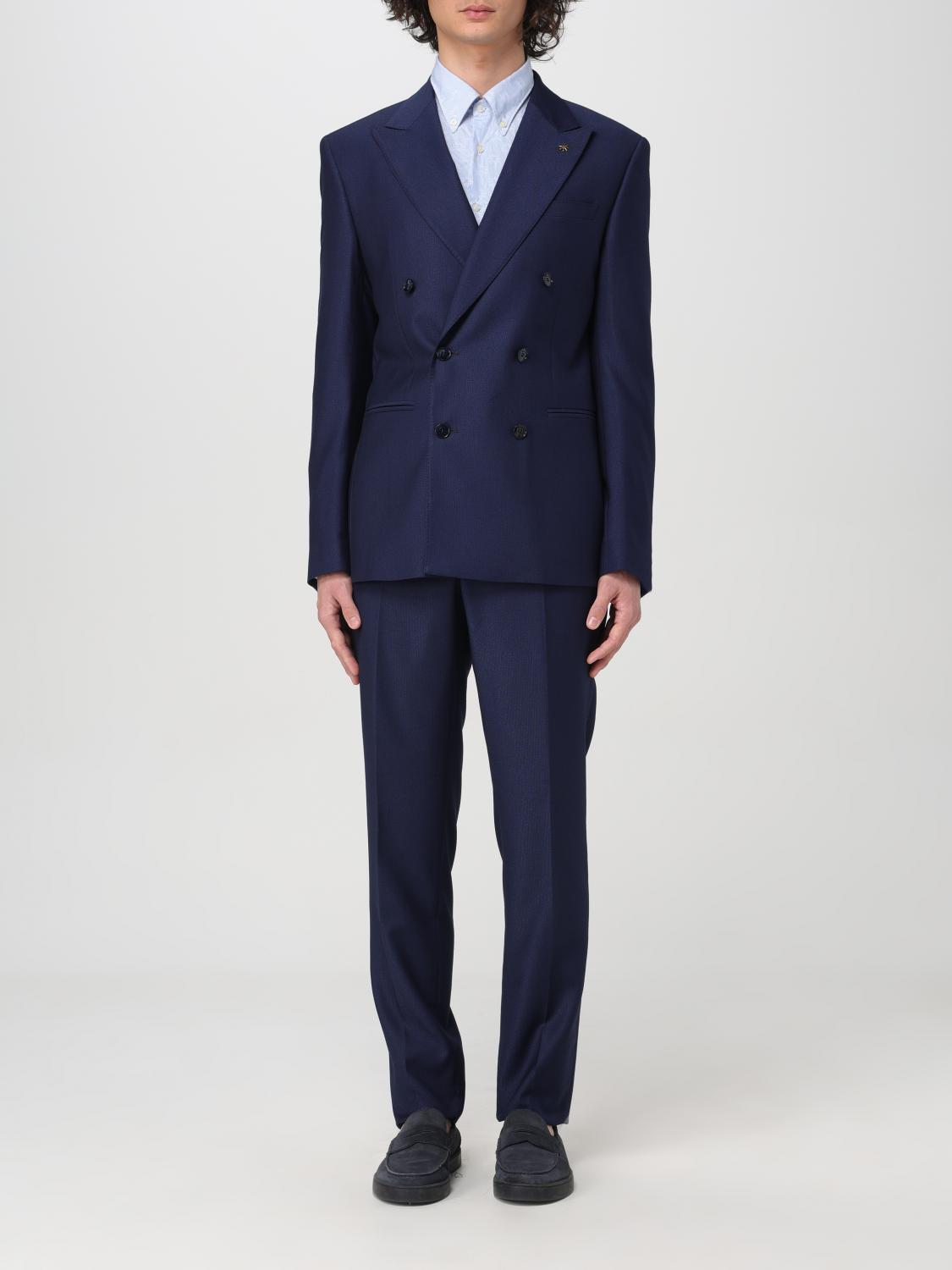 Manuel Ritz Suit MANUEL RITZ Men colour Blue