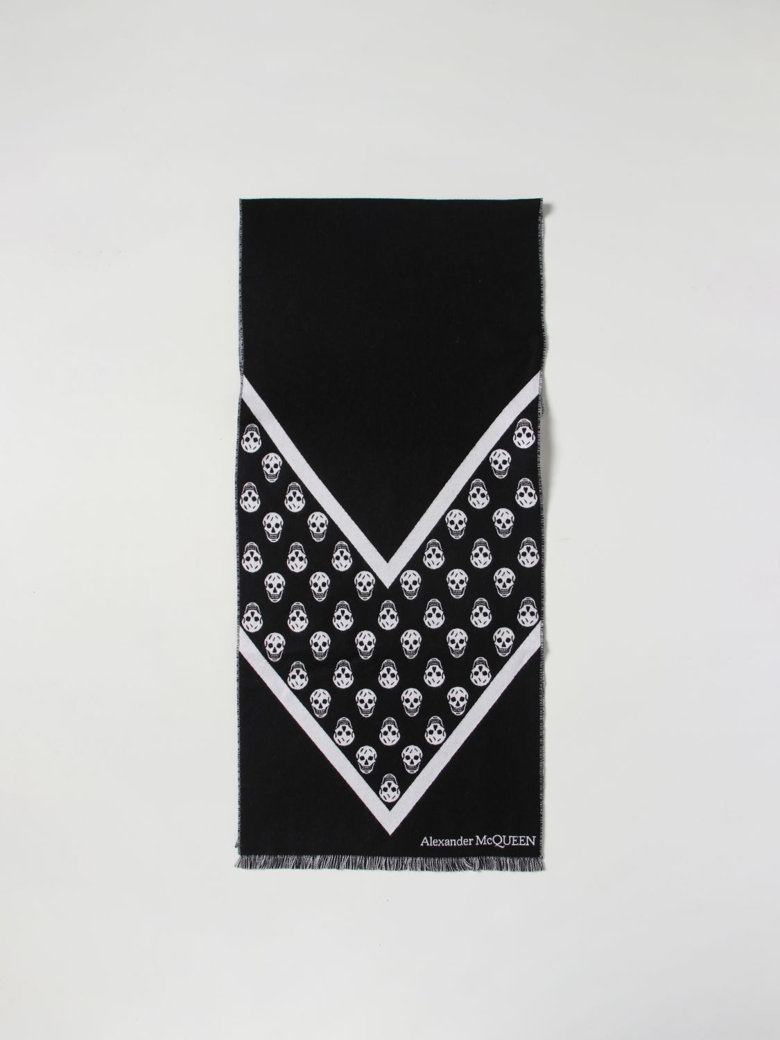 Alexander McQueen Scarf ALEXANDER MCQUEEN Men colour Black