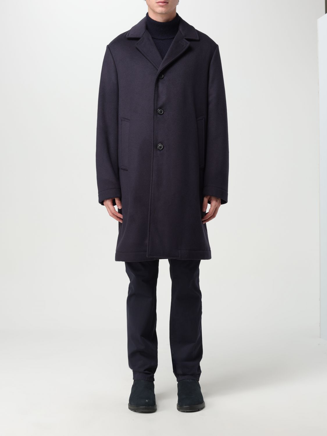 Grifoni Coat GRIFONI Men colour Blue