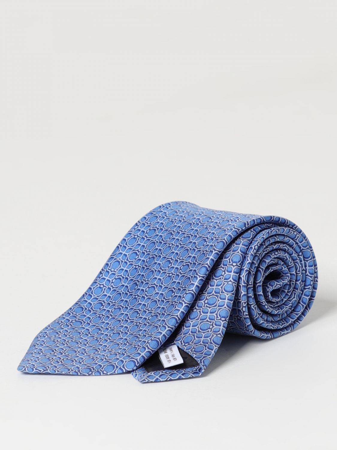 Ferragamo Tie FERRAGAMO Men colour Gnawed Blue