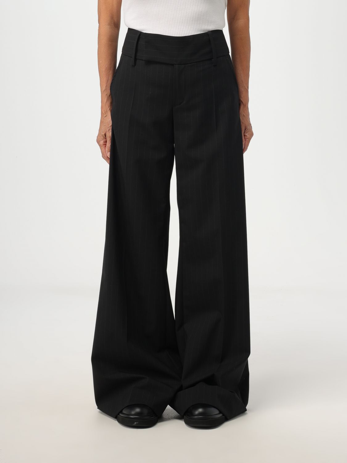 MM6 Maison Margiela Trousers MM6 MAISON MARGIELA Woman colour Black