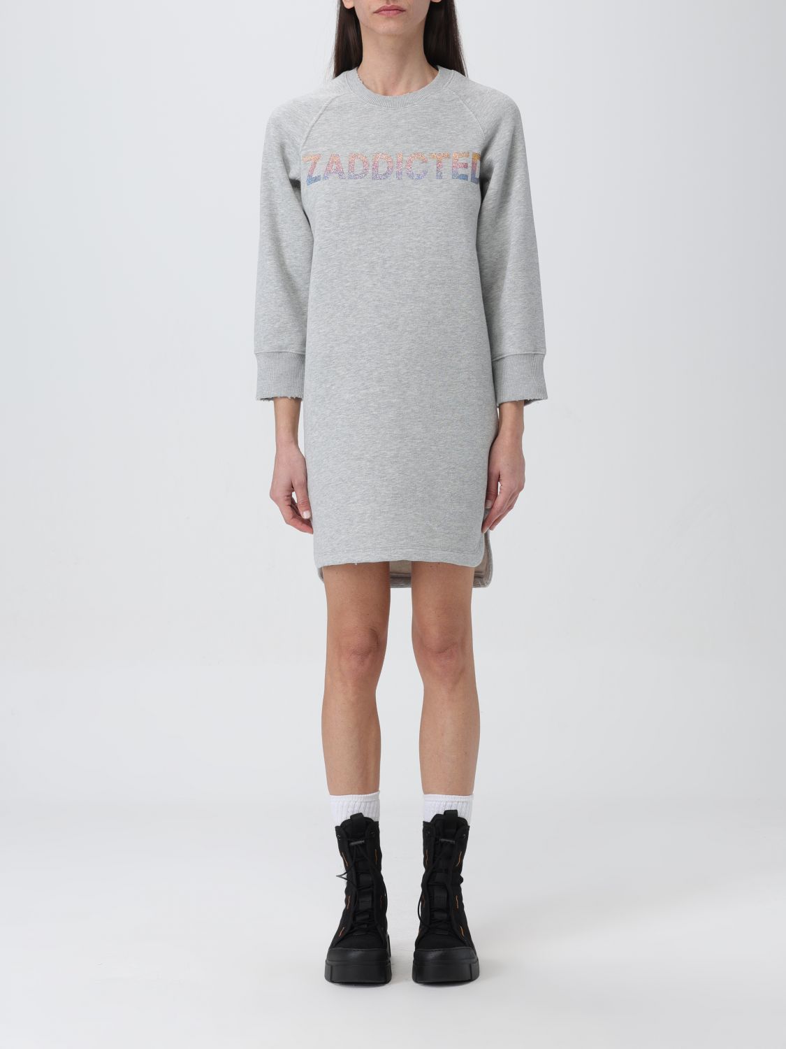 Zadig & Voltaire Dress ZADIG & VOLTAIRE Woman colour Grey