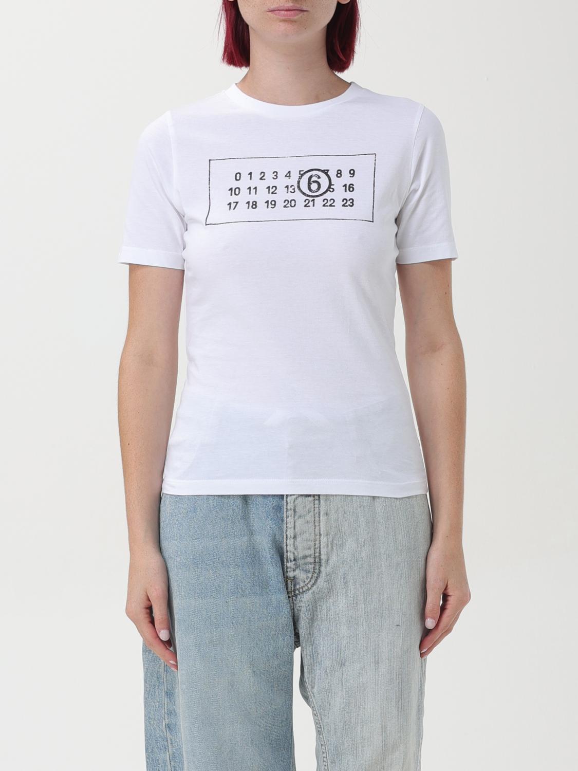 MM6 Maison Margiela T-Shirt MM6 MAISON MARGIELA Woman color White