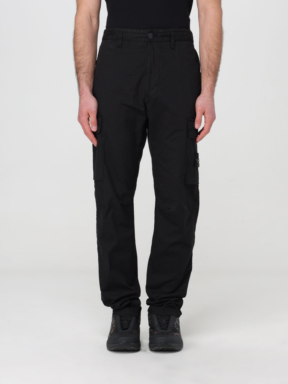 Stone Island Trousers STONE ISLAND Men colour Black