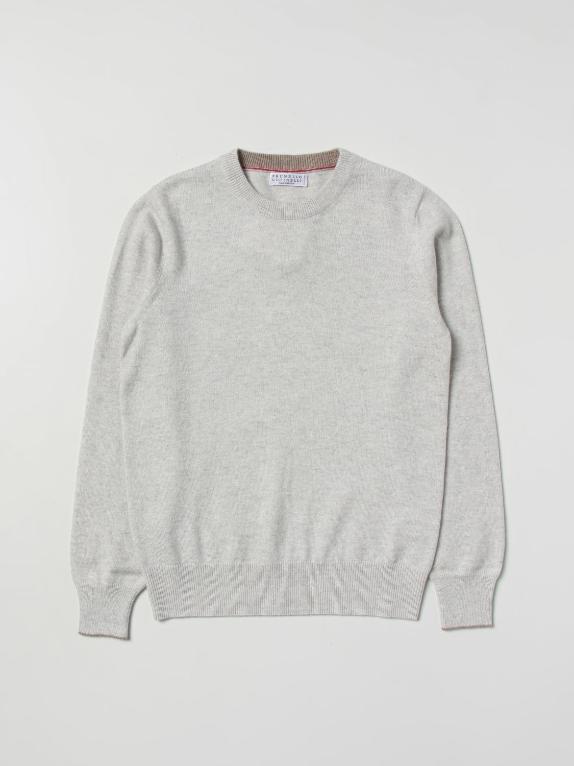 Brunello Cucinelli Jumper BRUNELLO CUCINELLI Kids colour Grey