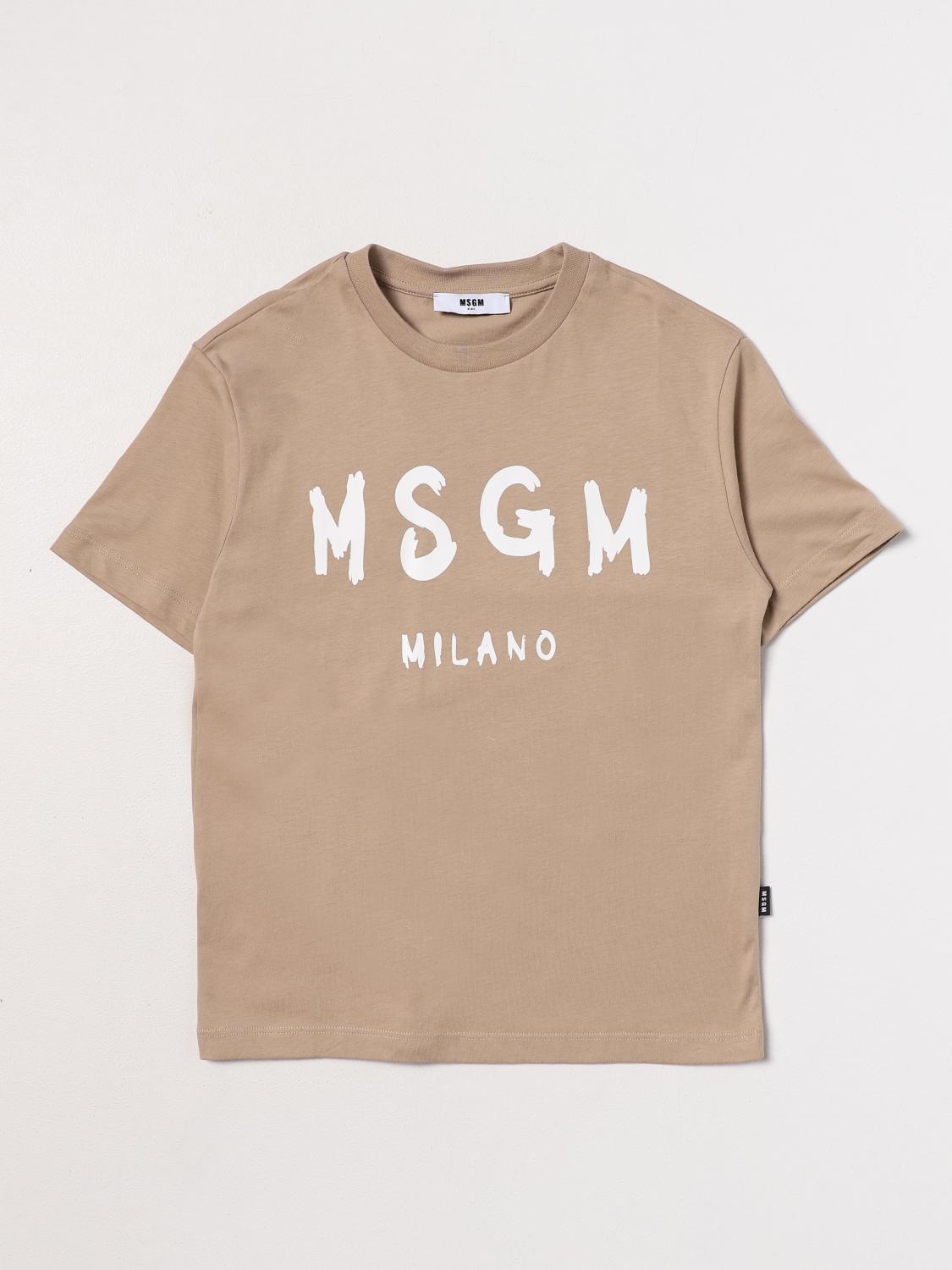 Msgm Kids T-Shirt MSGM KIDS Kids colour Beige