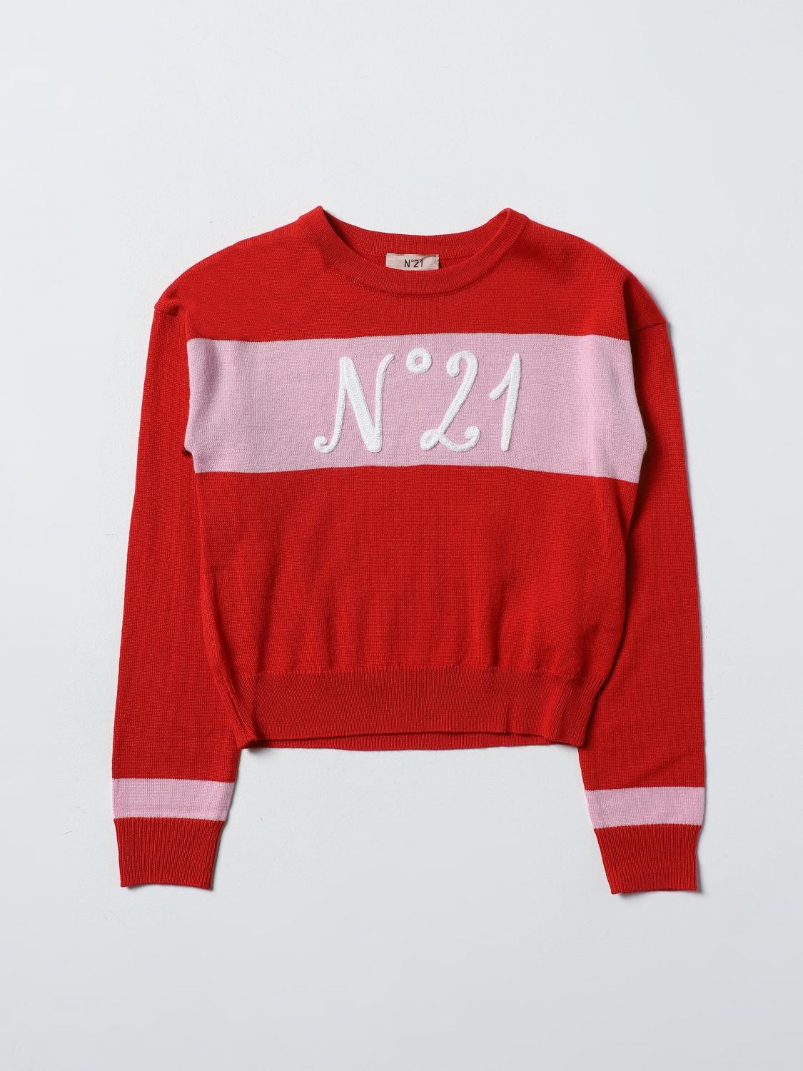 N° 21 Jumper N° 21 Kids colour Red