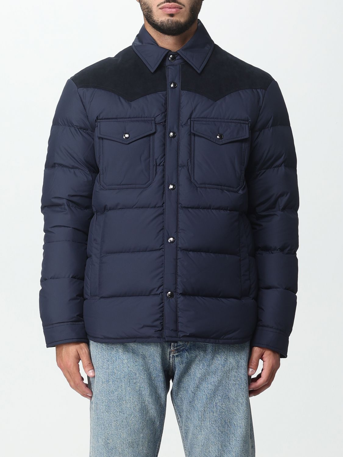 Woolrich Jacket WOOLRICH Men colour Blue