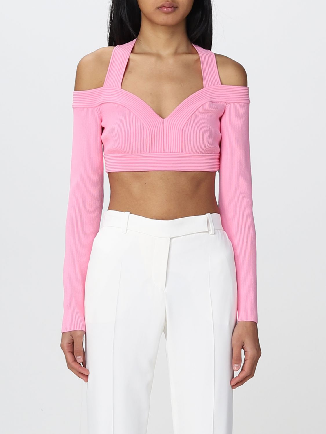 Alexander McQueen Top ALEXANDER MCQUEEN Woman colour Pink