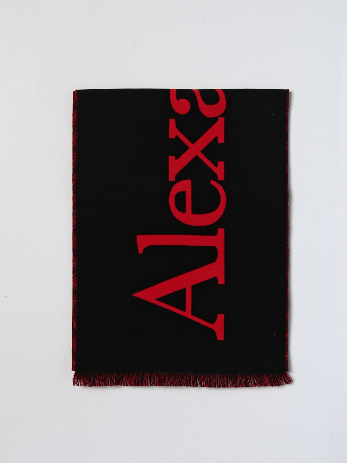 Alexander McQueen Scarf ALEXANDER MCQUEEN Men colour Black