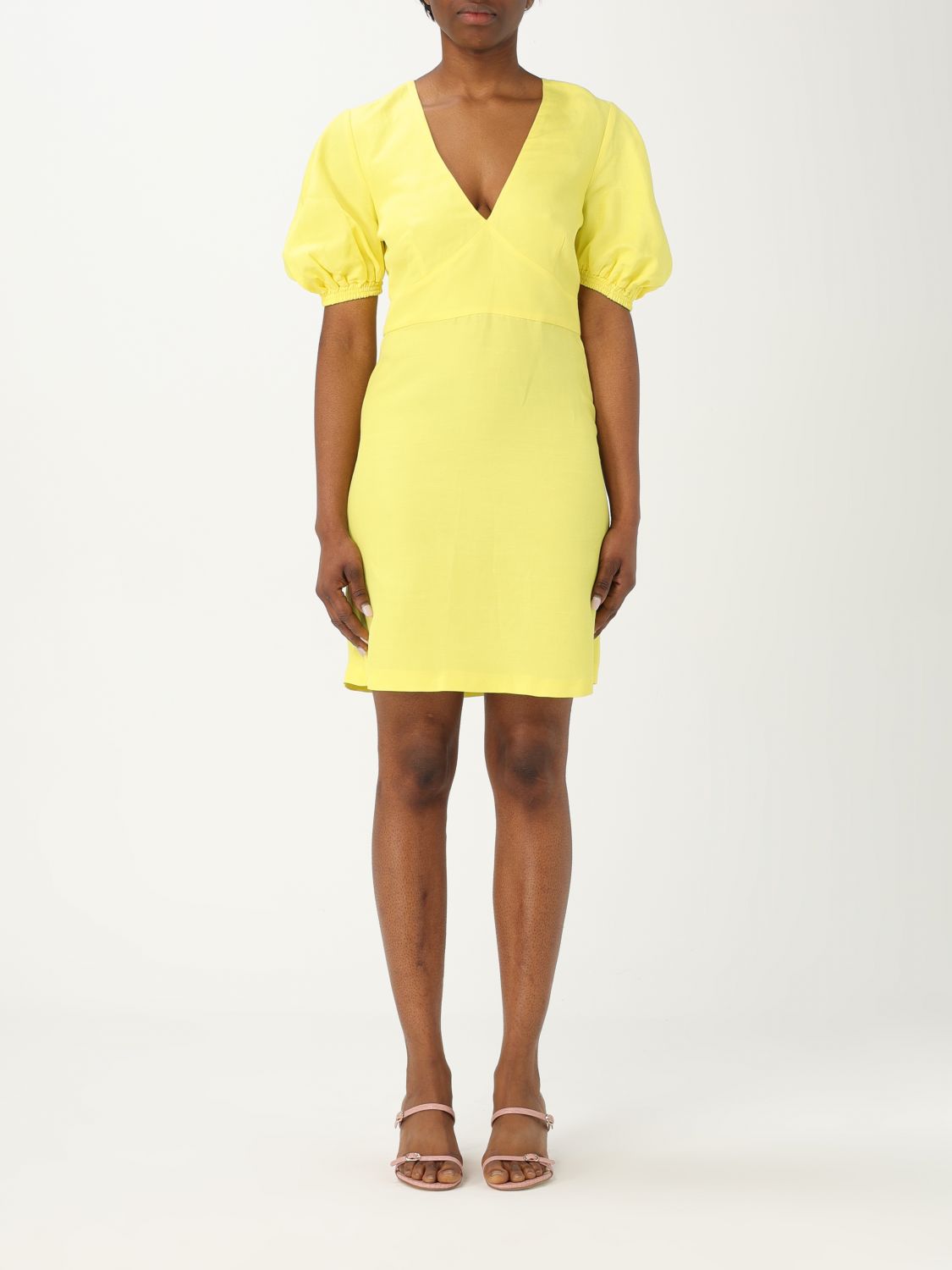 Twinset Dress TWINSET Woman colour Yellow