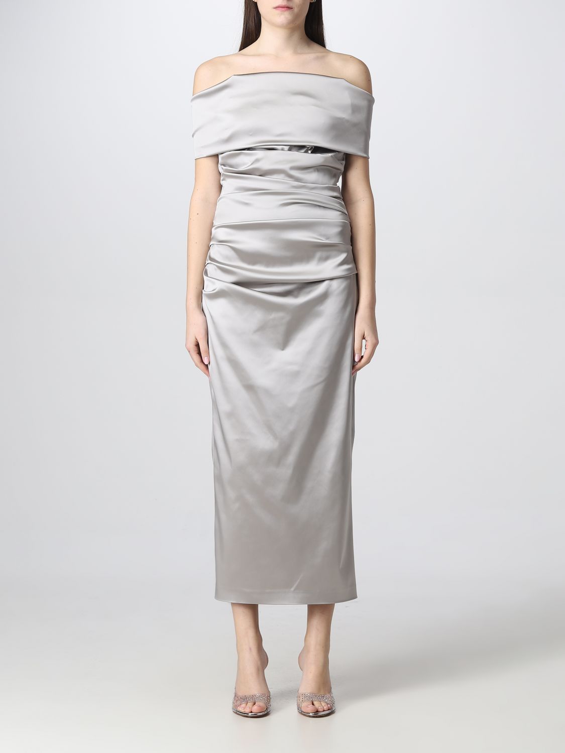 Talbot Runhof Dress TALBOT RUNHOF Woman colour Grey