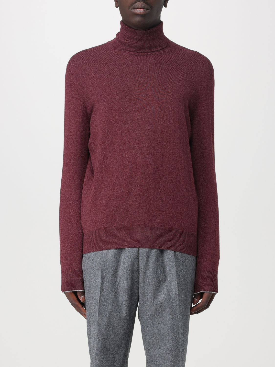 Brunello Cucinelli Jumper BRUNELLO CUCINELLI Men colour Wine