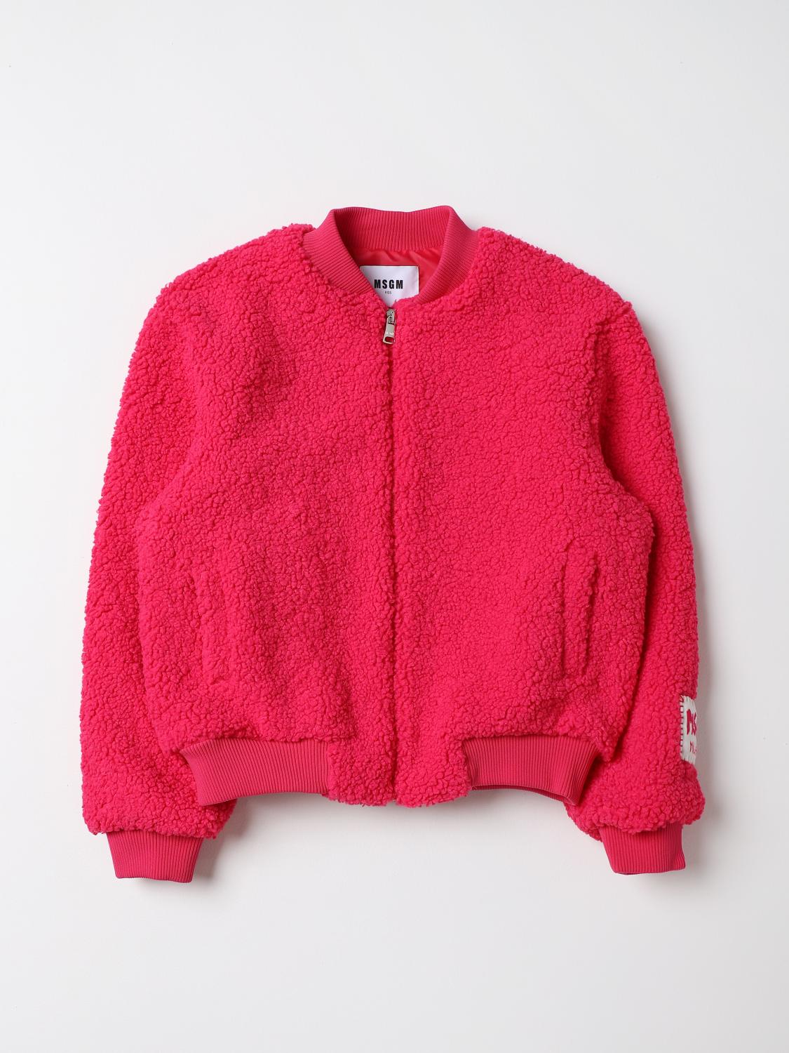 Msgm Kids Jacket MSGM KIDS Kids colour Fuchsia