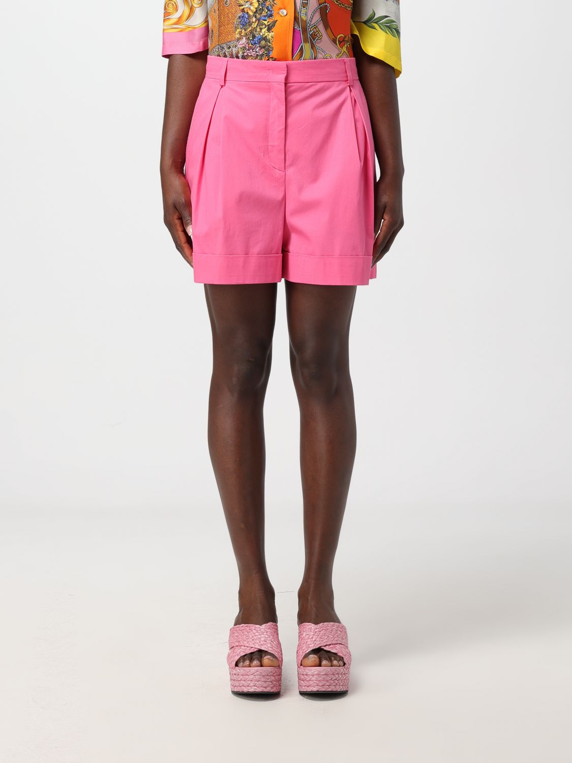 Moschino Couture Short MOSCHINO COUTURE Woman color Fuchsia