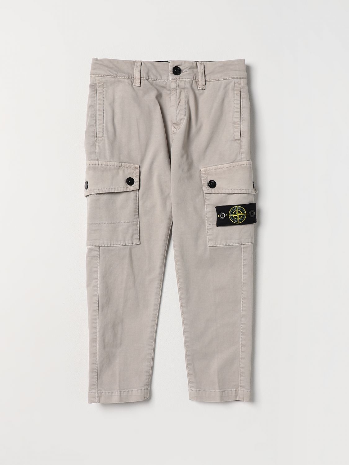 Stone Island Junior Trousers STONE ISLAND JUNIOR Kids colour Beige