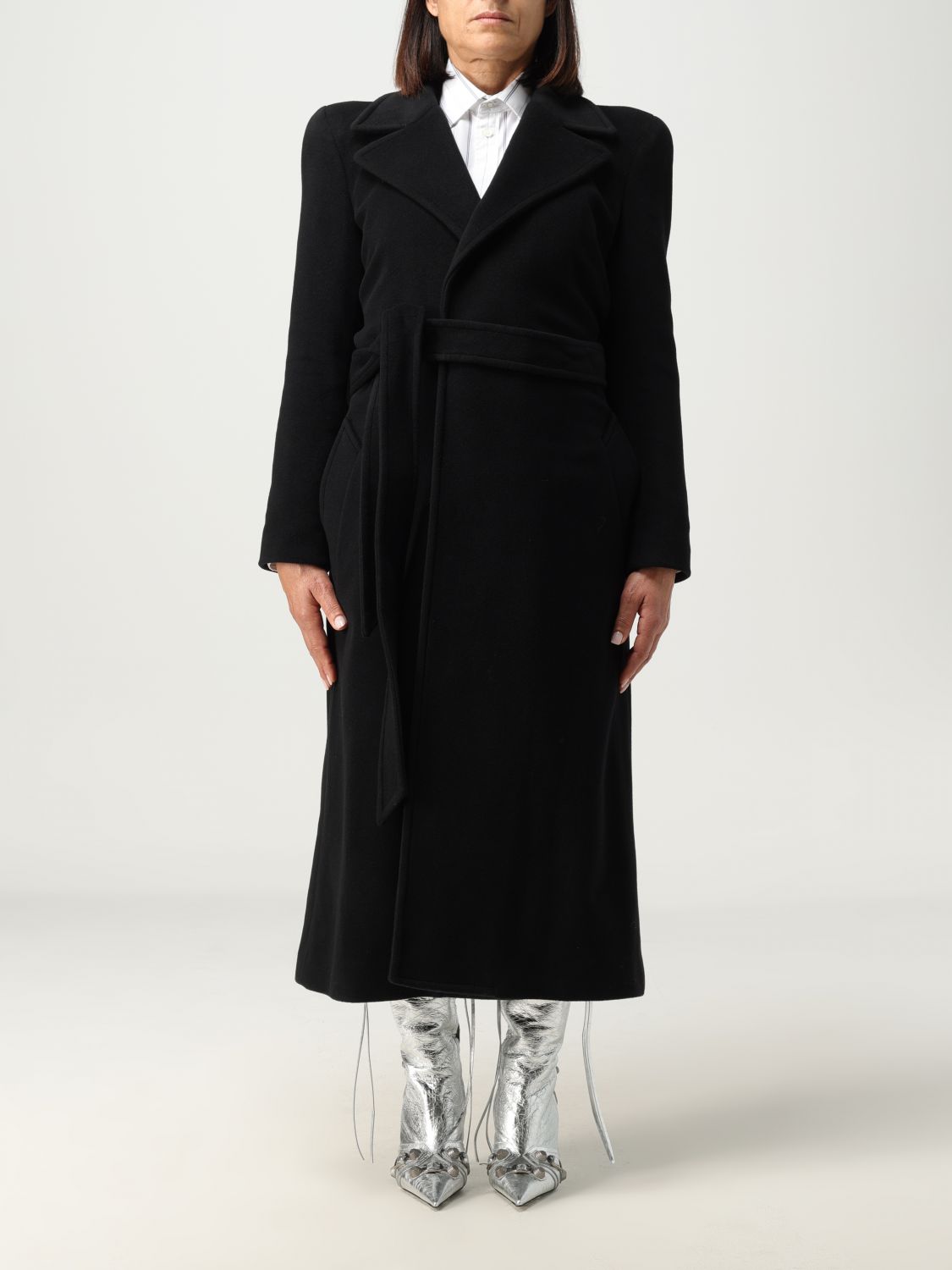 Balenciaga Coat BALENCIAGA Woman colour Black