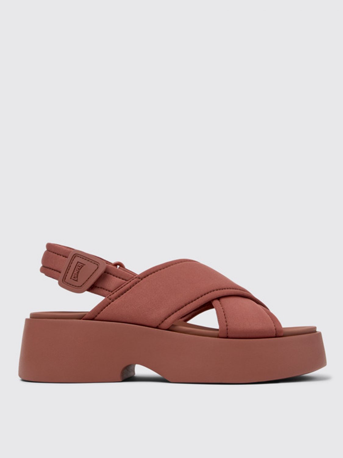 Camper Flat Sandals CAMPER Woman colour Red