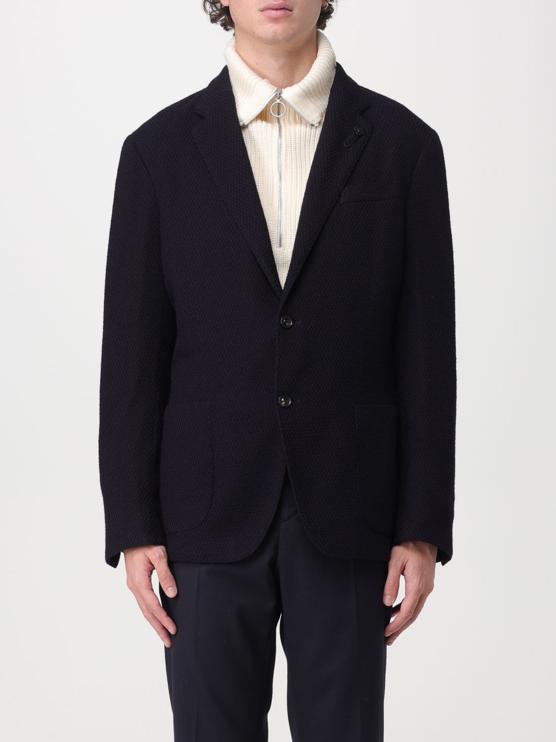 Lardini Blazer LARDINI Men colour Black