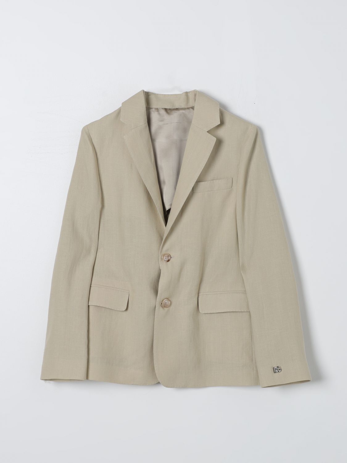 Dolce & Gabbana Jacket DOLCE & GABBANA Kids colour Beige