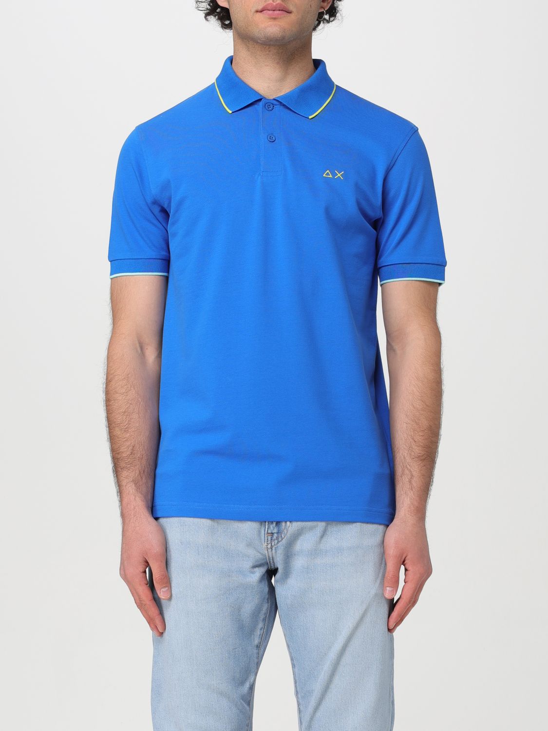  Polo Shirt SUN 68 Men colour Blue 1