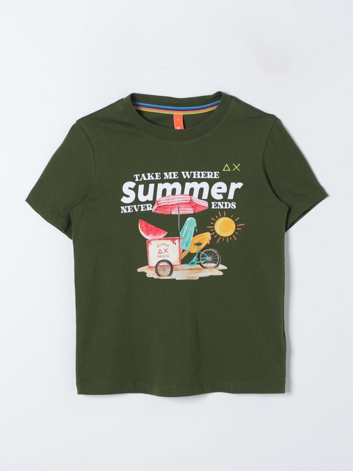  T-Shirt SUN 68 Kids colour Green