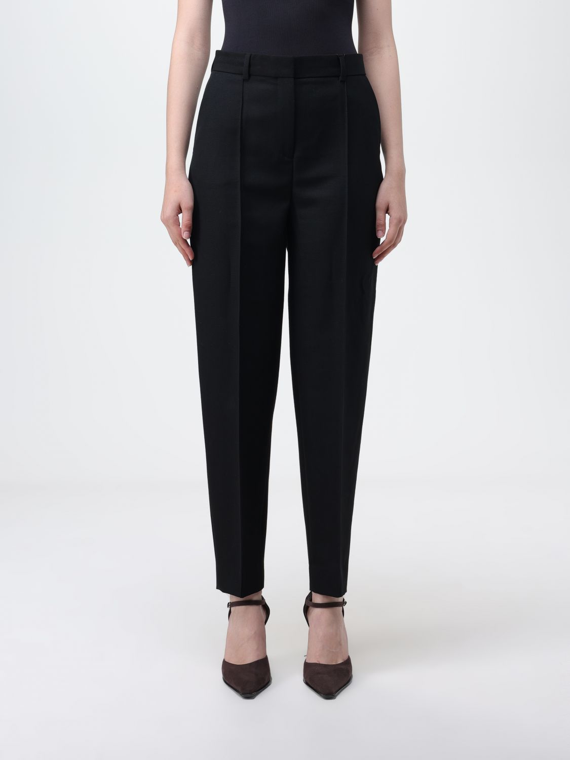 Toteme Trousers TOTEME Woman colour Black