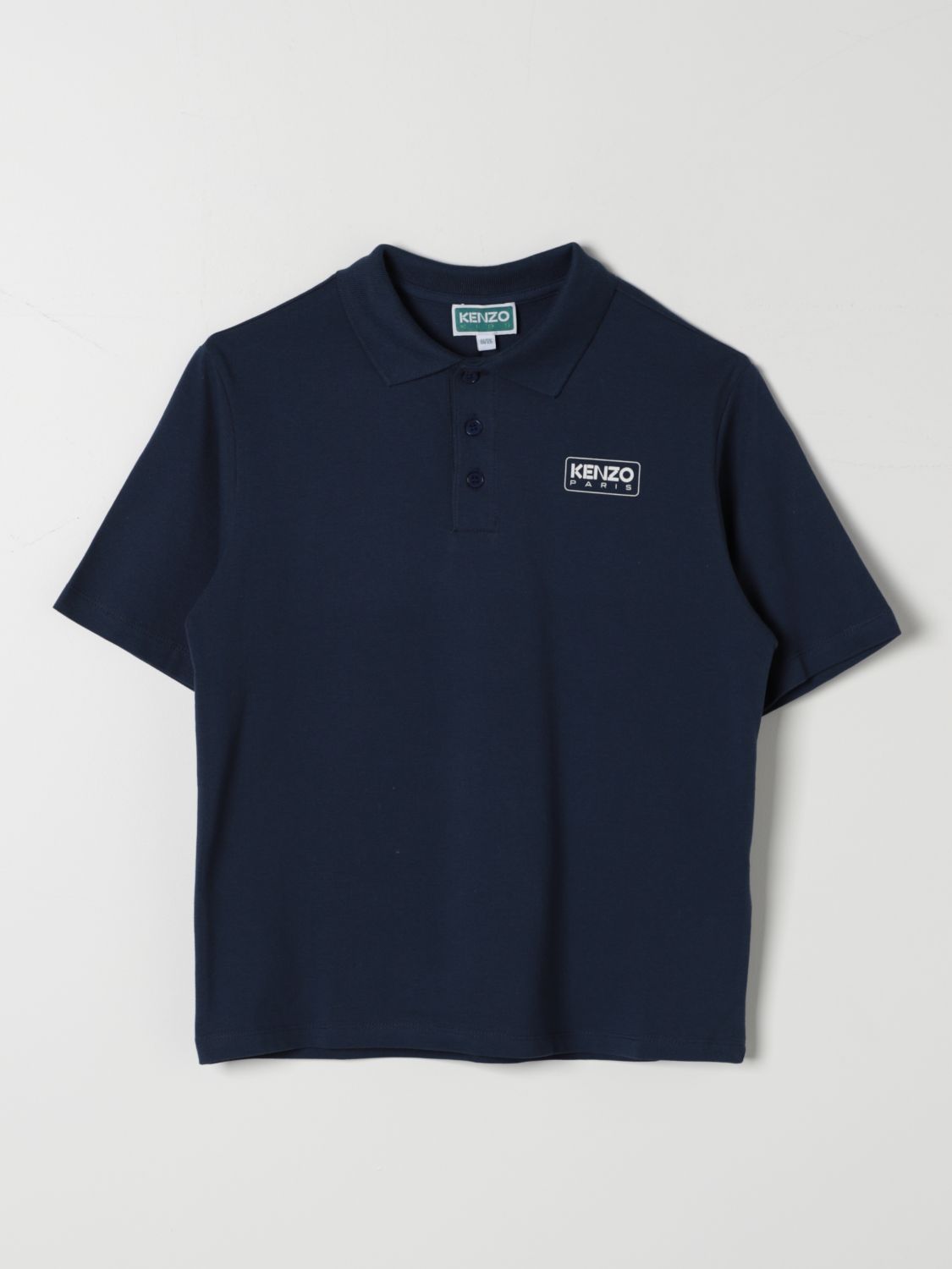 Kenzo Kids Polo Shirt KENZO KIDS Kids colour Blue