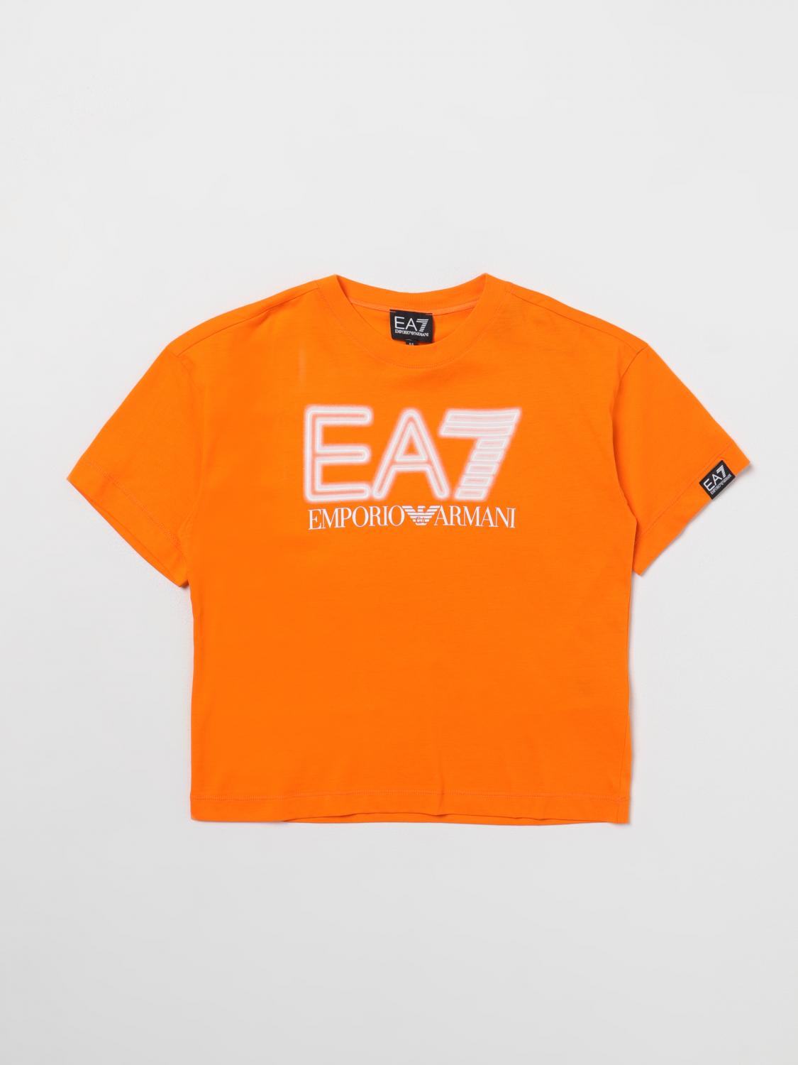 EA7 T-Shirt EA7 Kids colour Orange