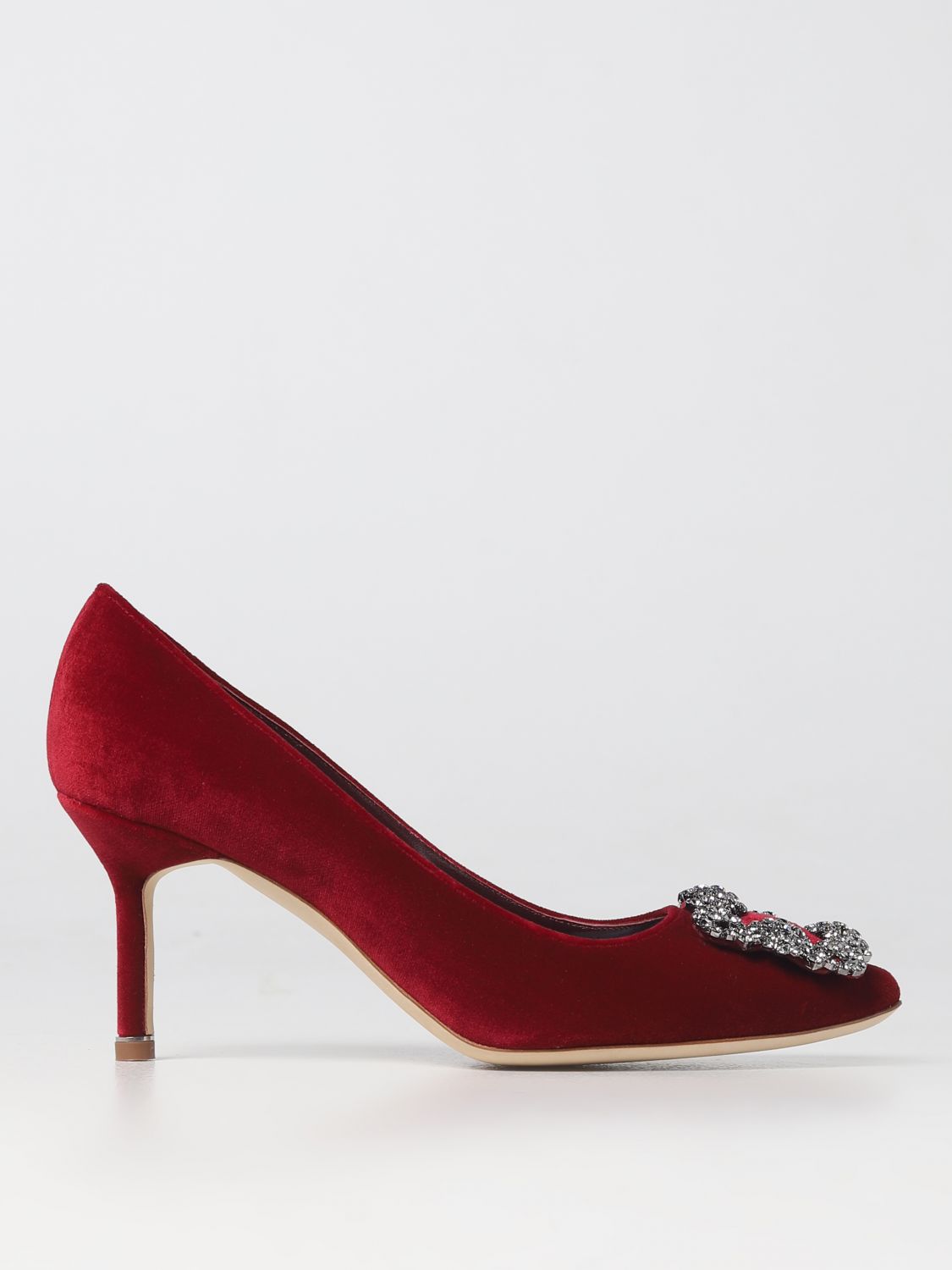 Manolo Blahnik Court Shoes MANOLO BLAHNIK Woman colour Red