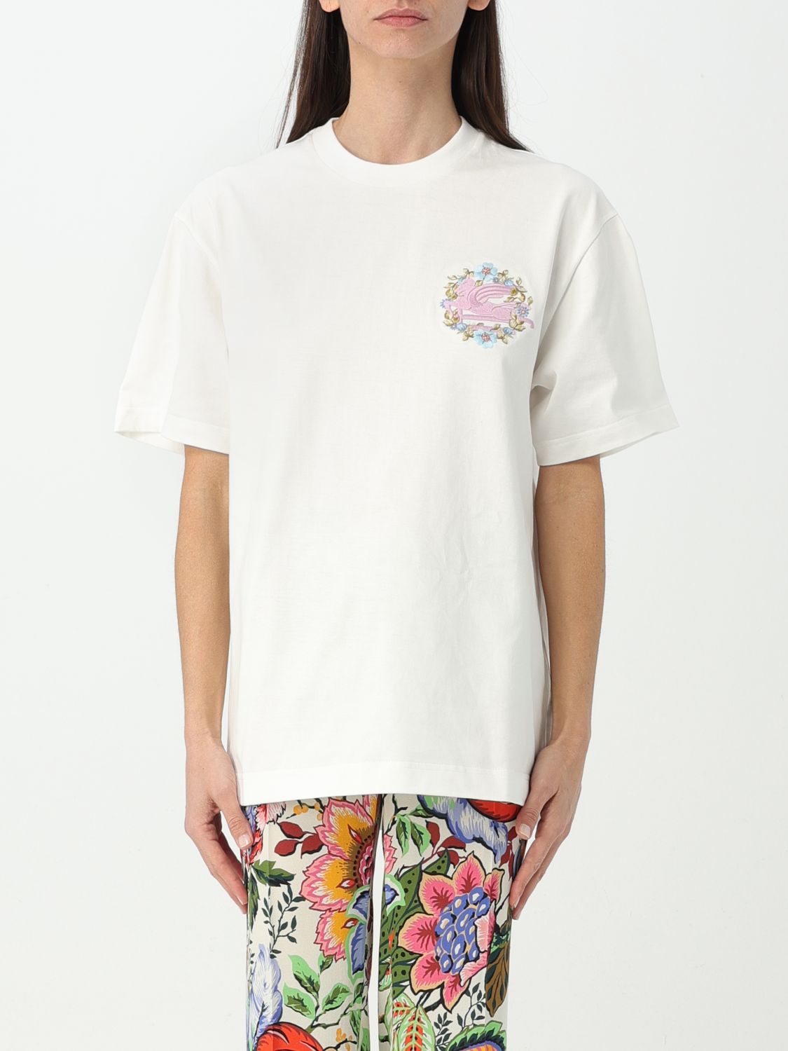 Etro T-Shirt ETRO Woman colour White