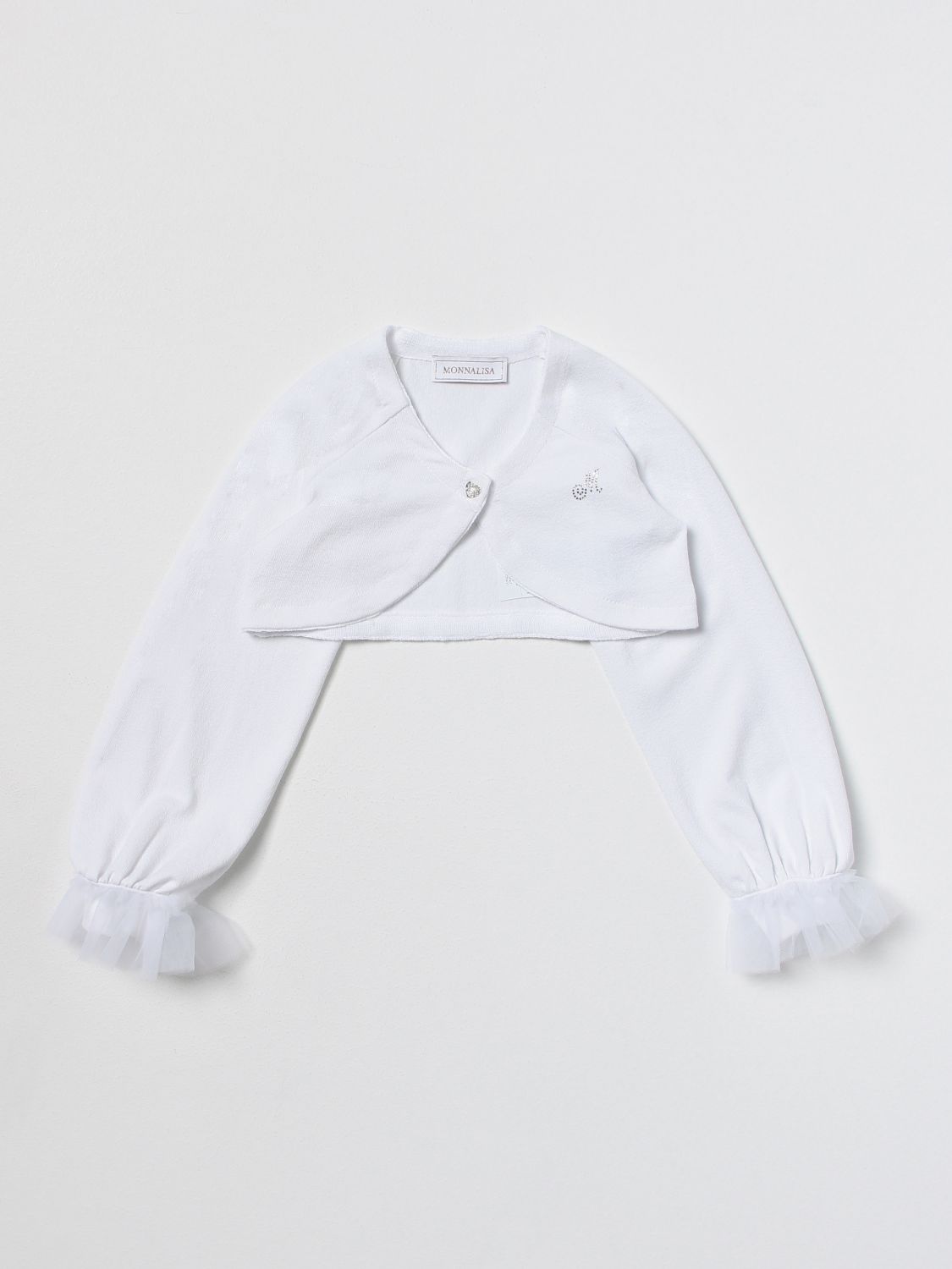 Monnalisa Jumper MONNALISA Kids colour White 1